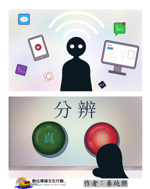 社會組 : 佳作 作者 : 秦純樂【真假?!不要被騙!】