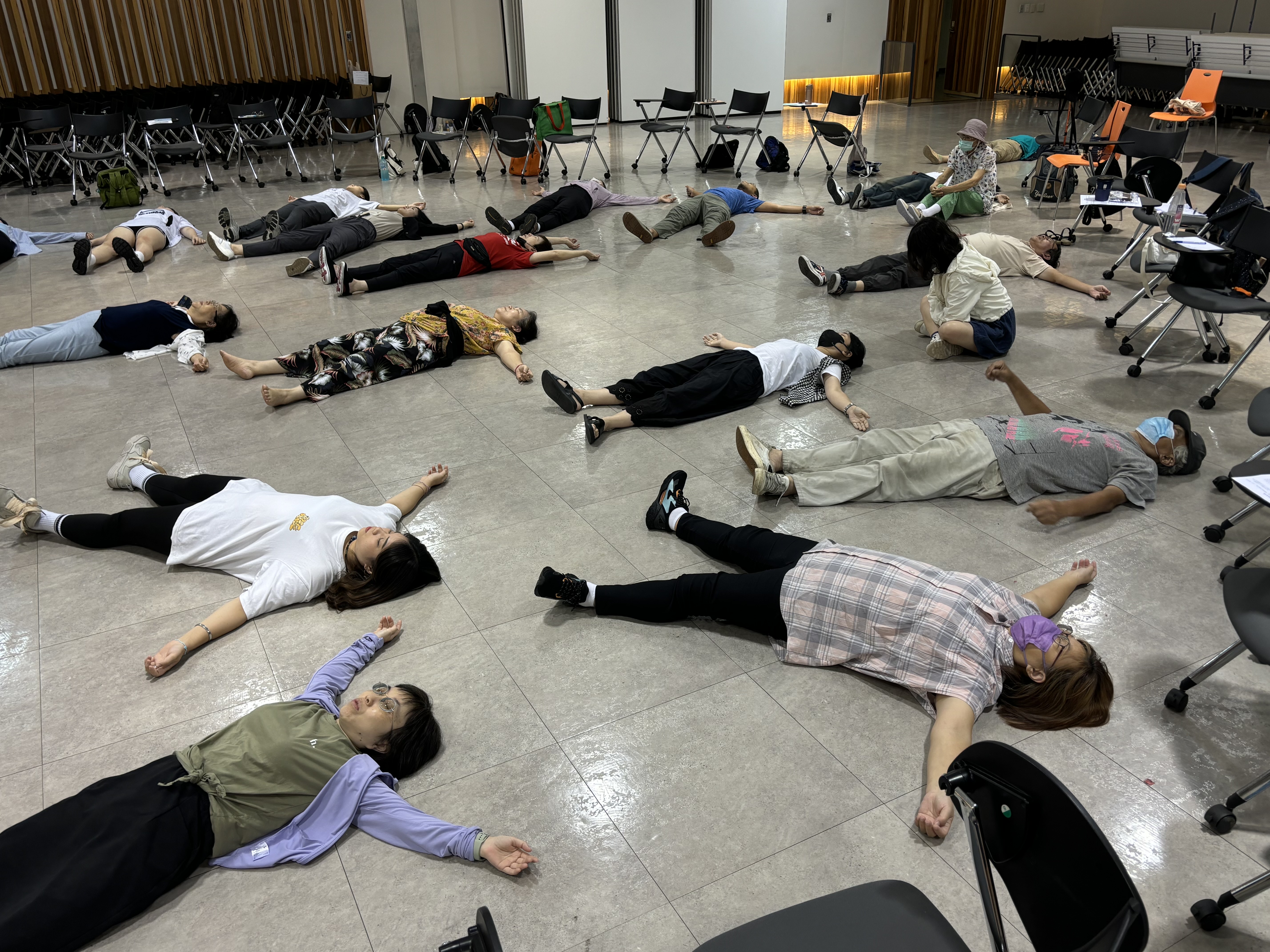 藝術治療工作坊傳達「得力在乎定靜安穩」
