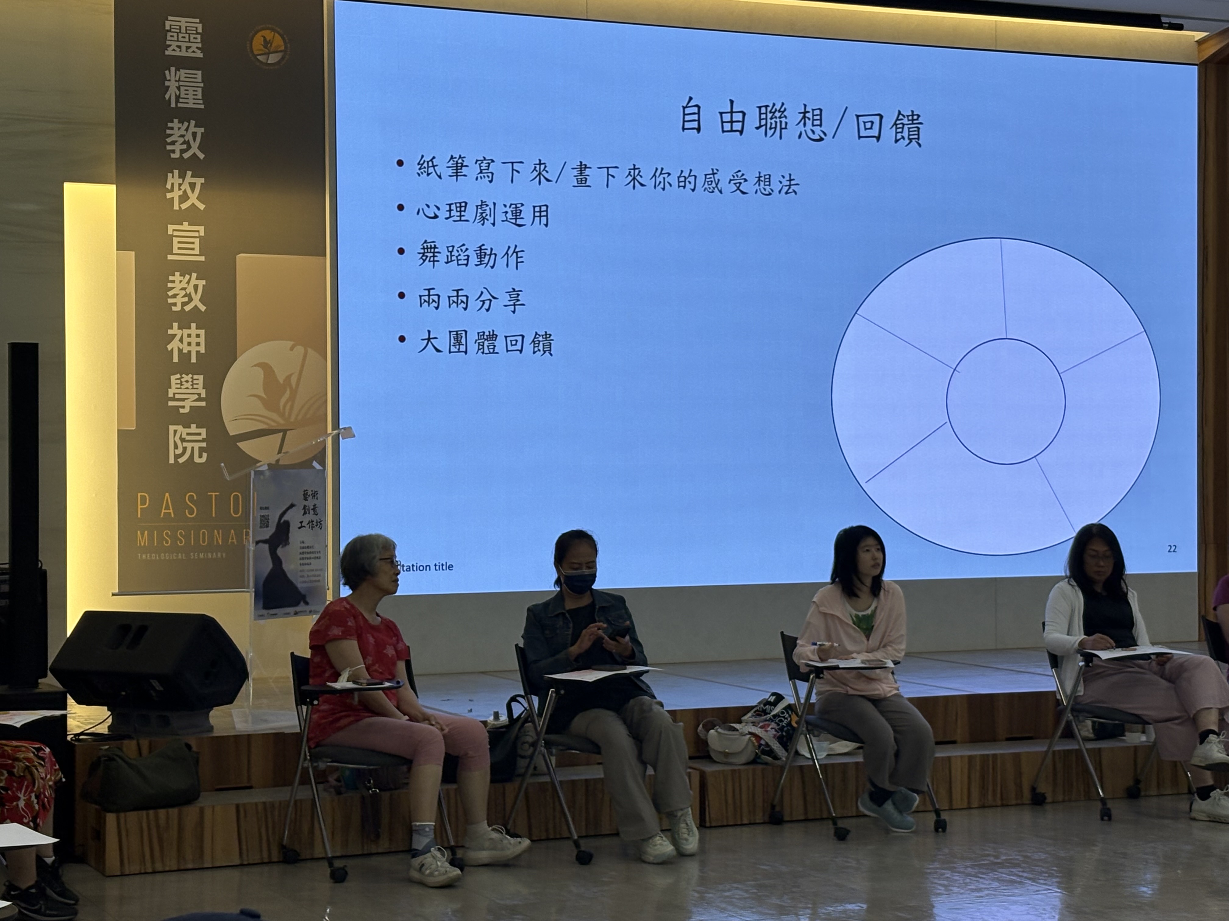 藝術創意工作坊：「自由聯想和回饋」